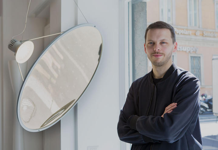 LUCEPLAN lampe à suspension AMISOL D91 ø 110 cm OR