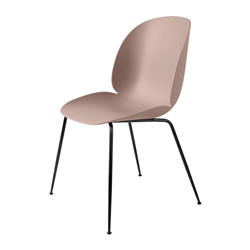 GUBI set de 4 chaises BEETLE DINING CHAIR base noire