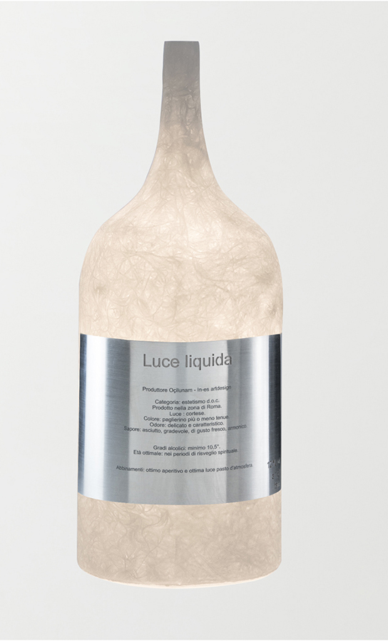 IN-ES.ARTDESIGN lampe de table LUCE LIQUIDA 1