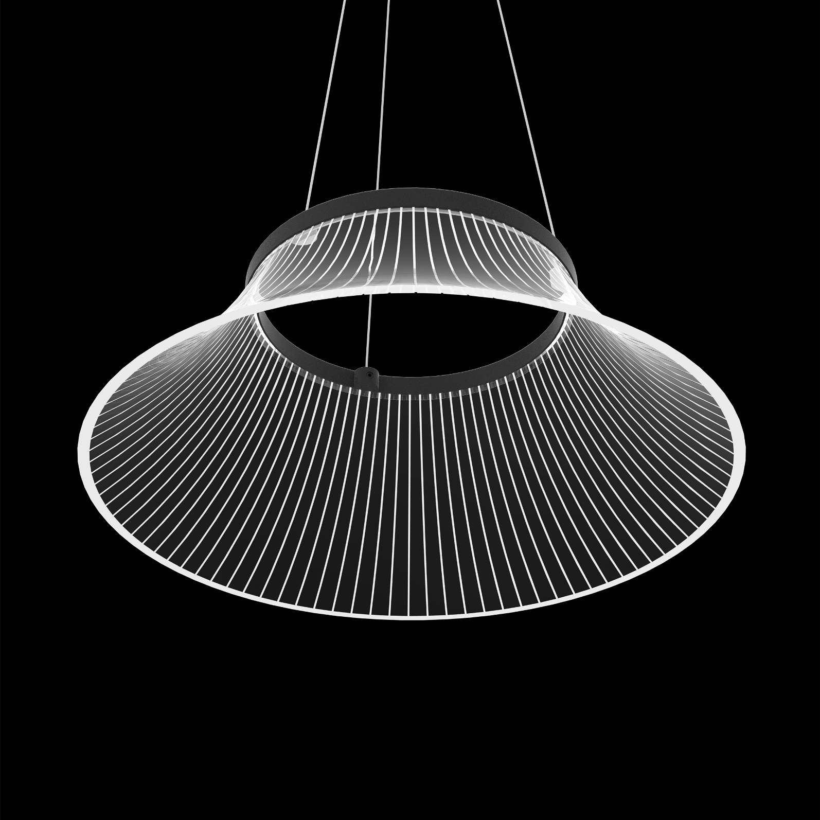 MARTINELLI LUCE lampe à suspension PLISSÉ Plissè