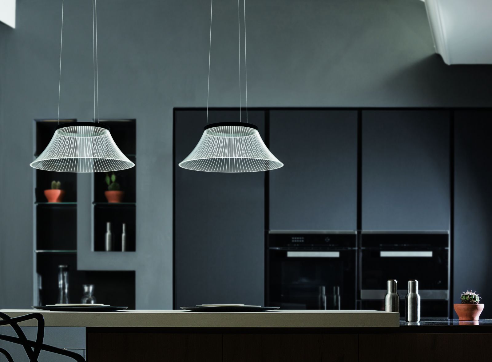 MARTINELLI LUCE lampe à suspension PLISSÉ Plissè