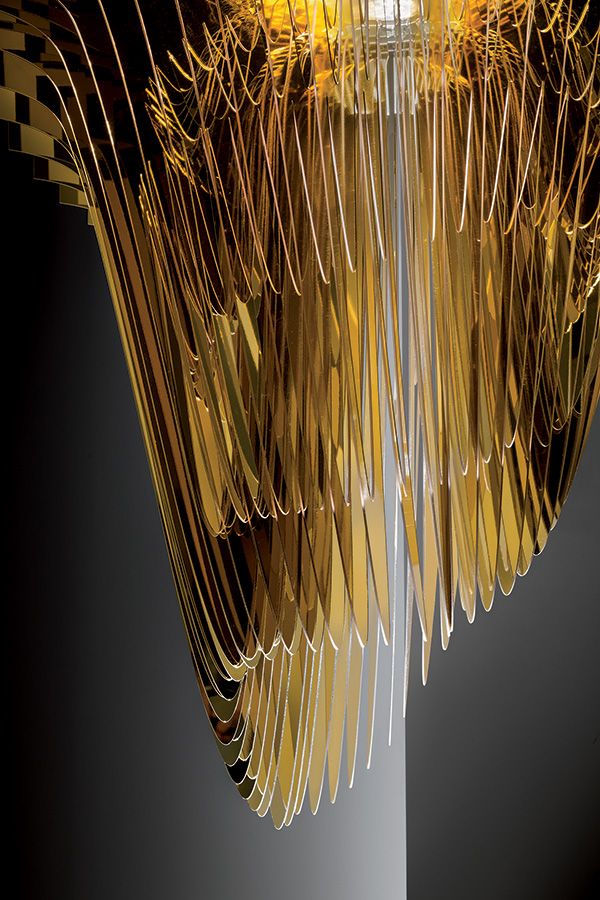 SLAMP lampe à suspension ARIA GOLD