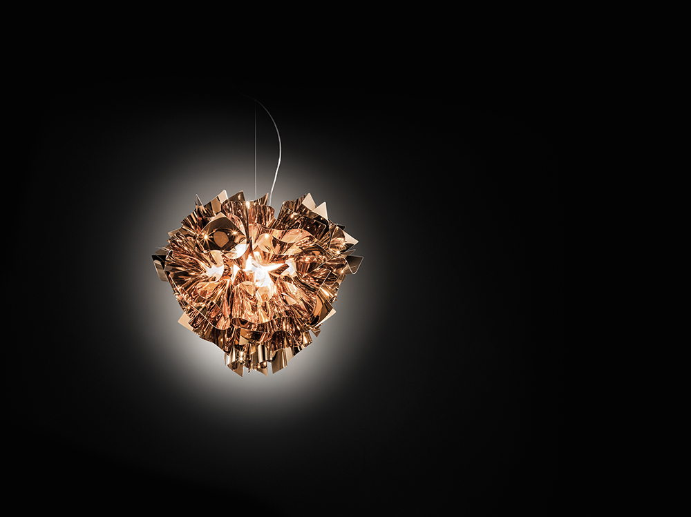 SLAMP lampe à suspension VELI SUSPENSION COPPER