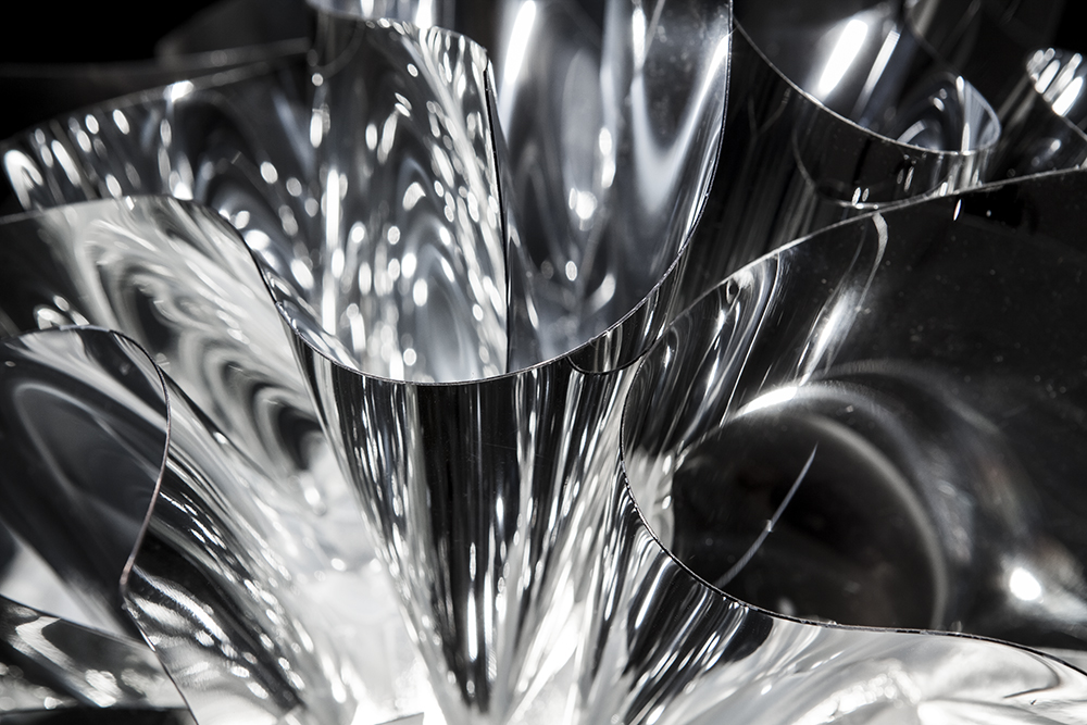 SLAMP lampe à suspension VELI SUSPENSION SILVER