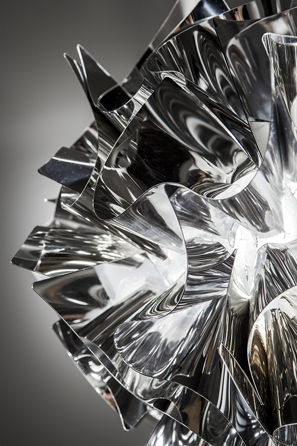 SLAMP lampe à suspension VELI SUSPENSION SILVER