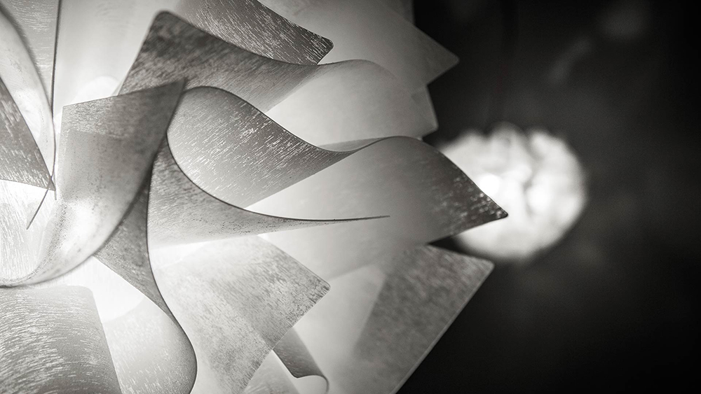 SLAMP lampe à suspension VELI SUSPENSION LARGE COUTURE