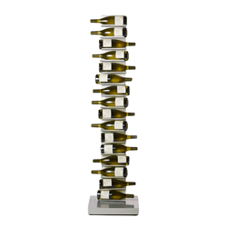 OPINION CIATTI porte-bouteilles vertical autoportant PTOLOMEO VINO H 155 cm