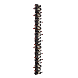 OPINION CIATTI porte-bouteilles vertical mural PTOLOMEO VINO WALL H 208 cm