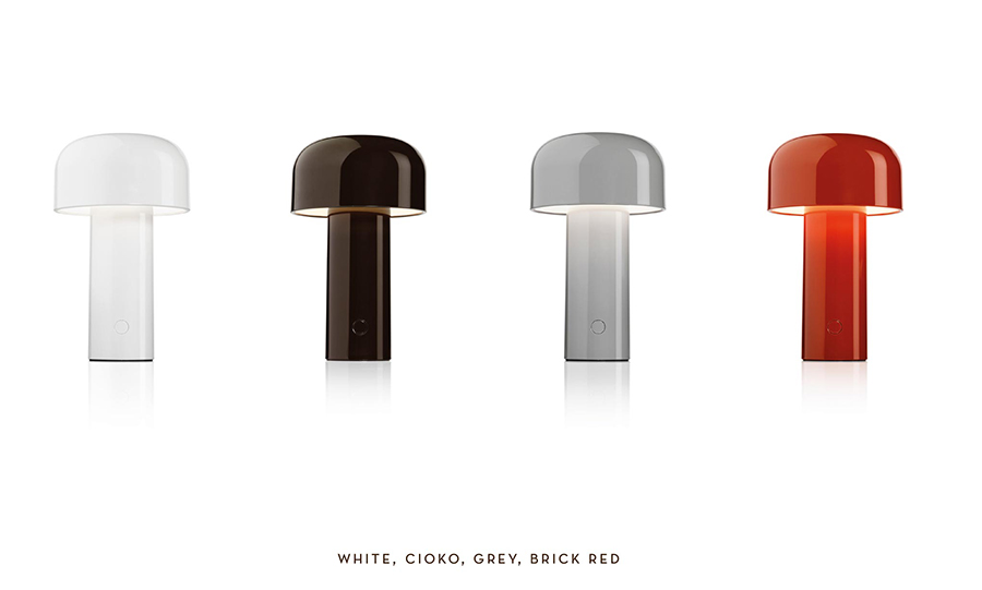 FLOS lampe de table rechargeable BELLHOP UNPLUGGED pour l'extérieur