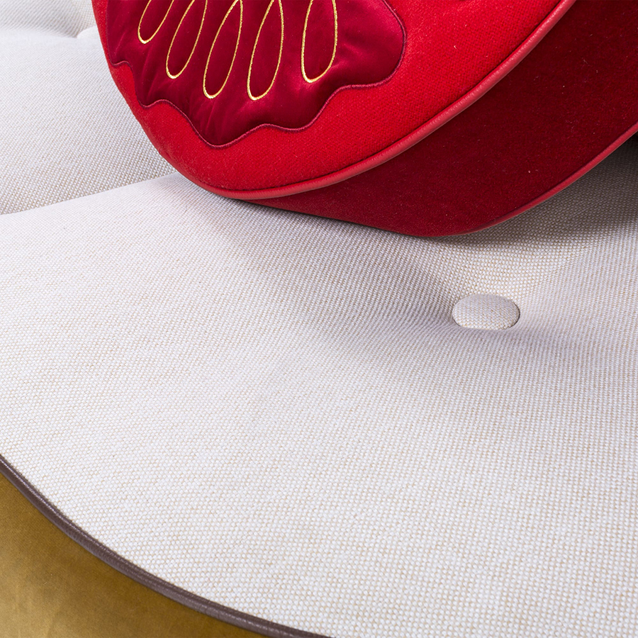 SELETTI canapé rembourré HOT DOG