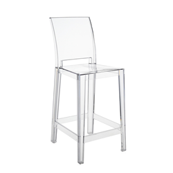 KARTELL set de 2 tabourets ONE MORE PLEASE H 65 cm