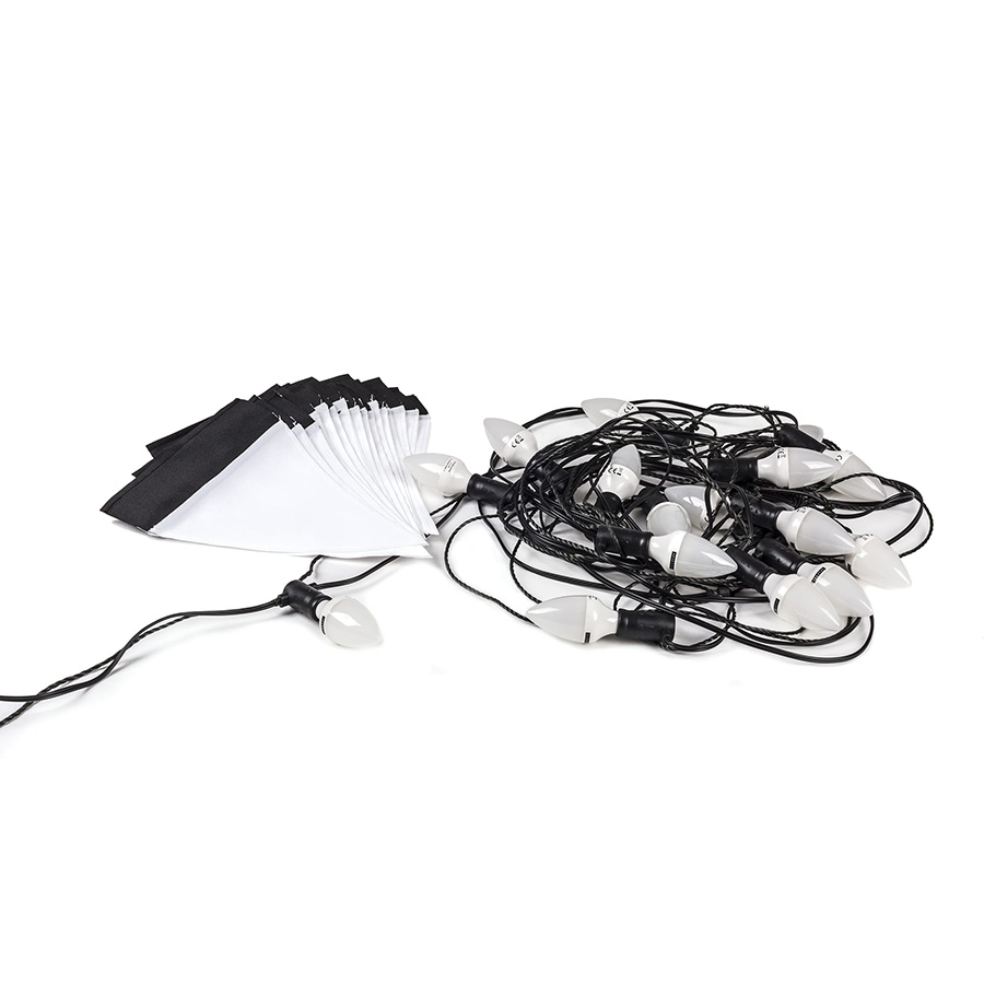 SELETTI set de 16 ampoules à LED pour extérieur SAGRA