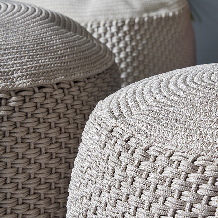 MEME DESIGN pouf pour extérieur BERENICE SMALL