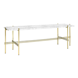 GUBI table basse structure laiton TS CONSOLE 120 x 30 x H 40 cm