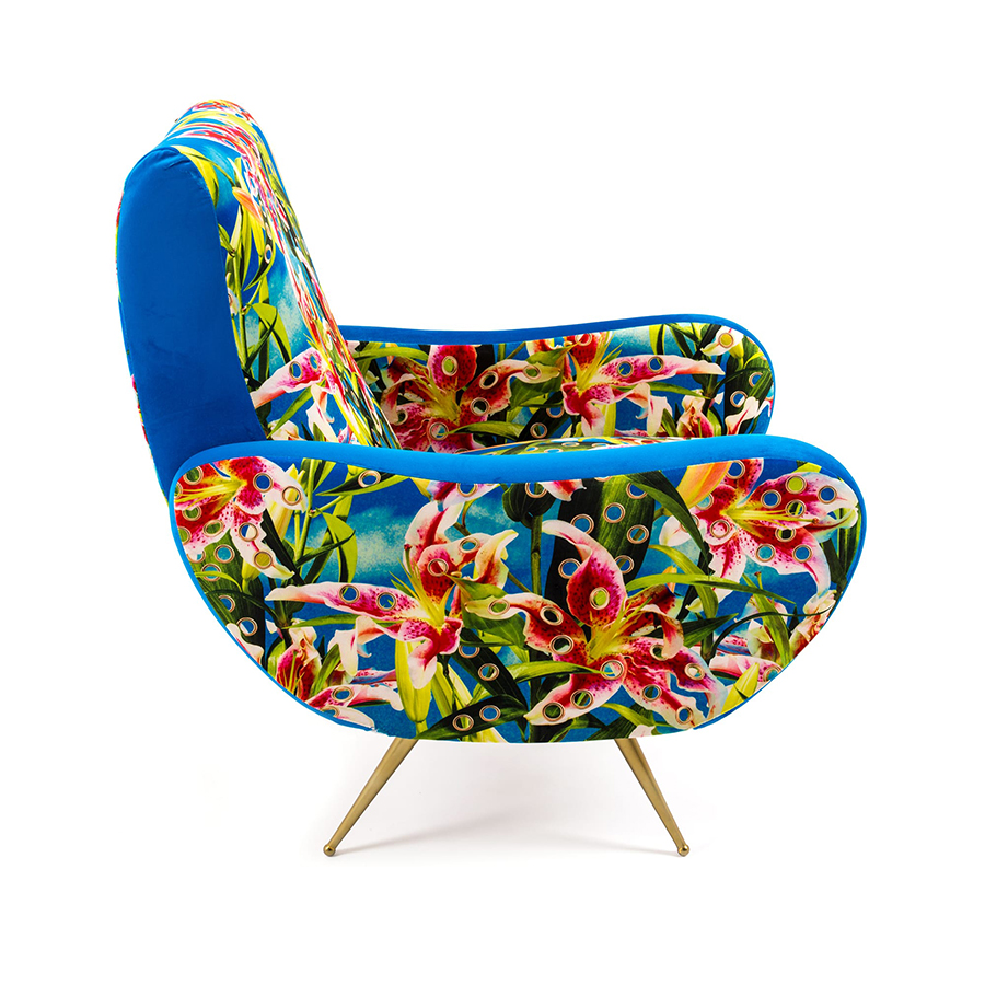 SELETTI fauteuil rembourré TOILETPAPER ARMCHAIR