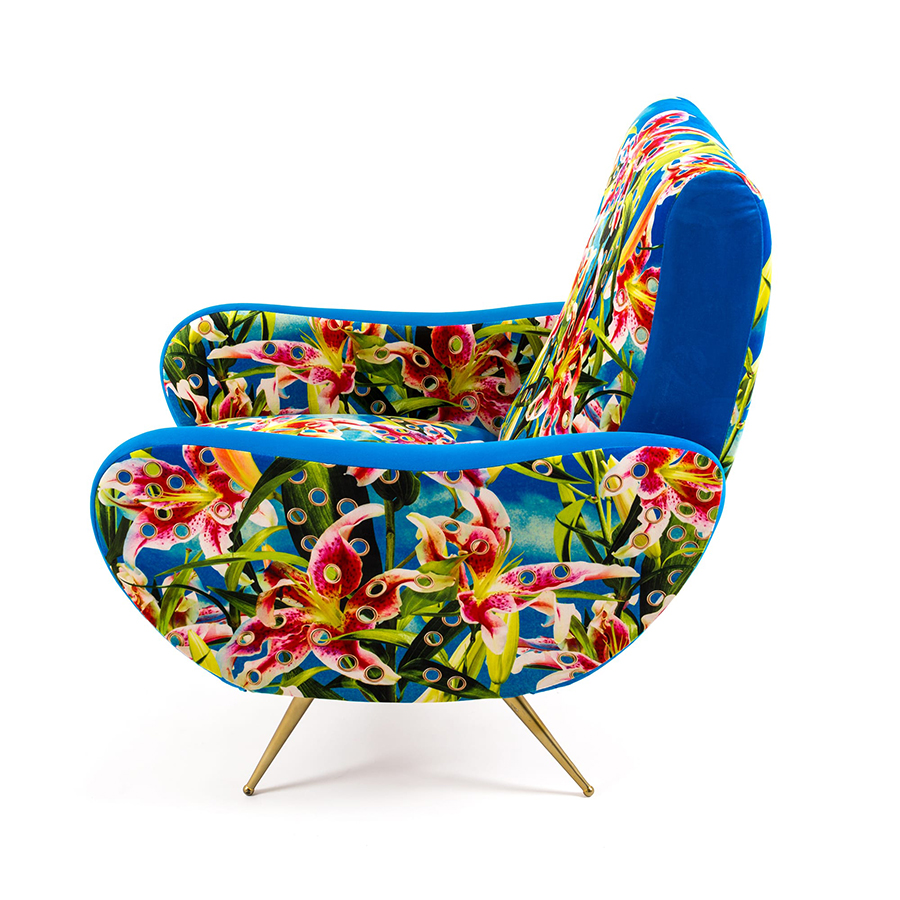 SELETTI fauteuil rembourré TOILETPAPER ARMCHAIR