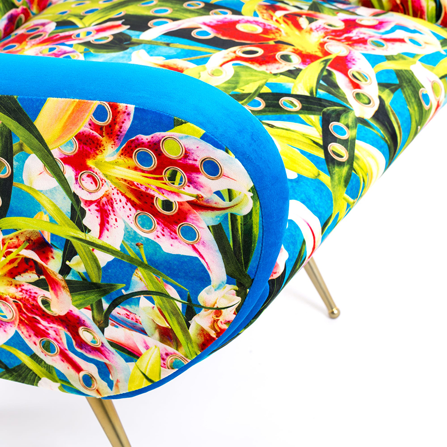 SELETTI fauteuil rembourré TOILETPAPER ARMCHAIR