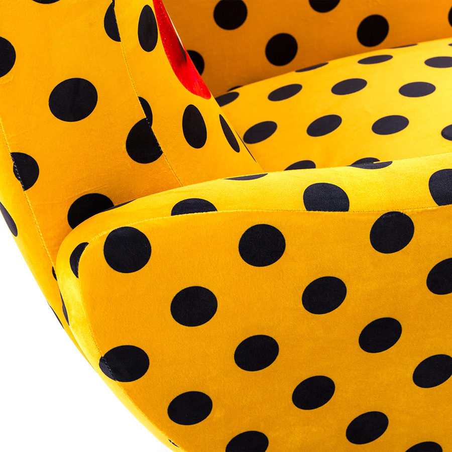 SELETTI fauteuil rembourré TOILETPAPER ARMCHAIR