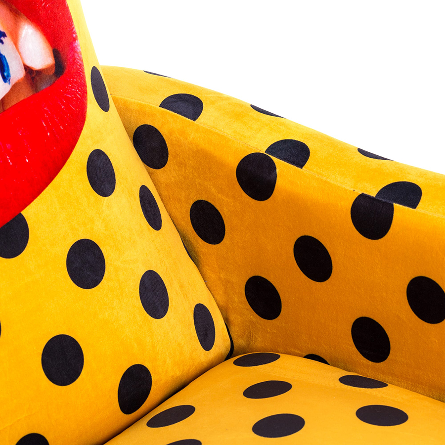 SELETTI fauteuil rembourré TOILETPAPER ARMCHAIR