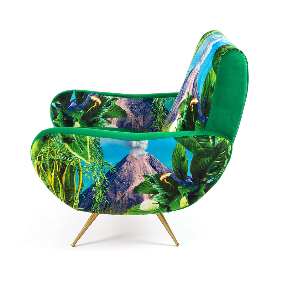 SELETTI fauteuil rembourré TOILETPAPER ARMCHAIR