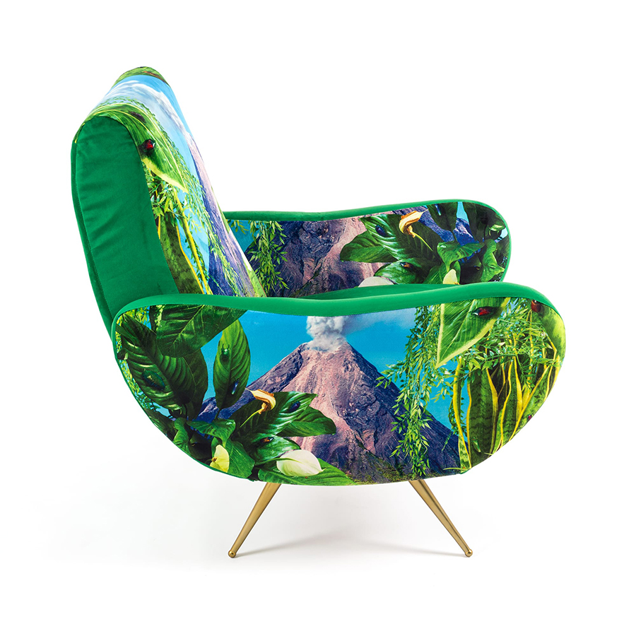 SELETTI fauteuil rembourré TOILETPAPER ARMCHAIR