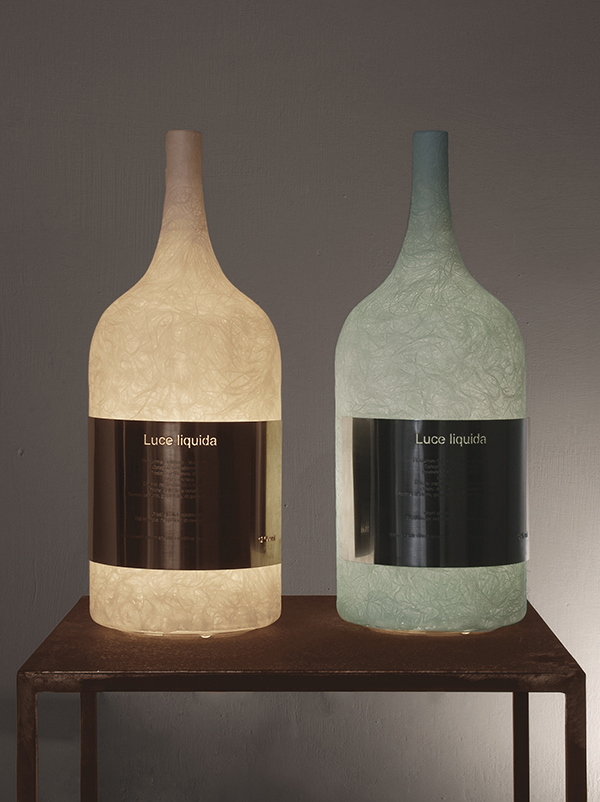 IN-ES.ARTDESIGN lampe de table LUCE LIQUIDA 1
