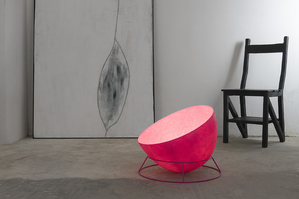 IN-ES.ARTDESIGN lampadaire H2O F NEBULITE