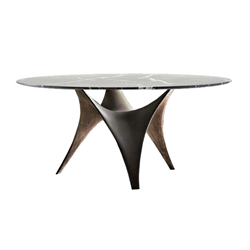 MOLTENI & C table ronde ARC Ø 150 cm