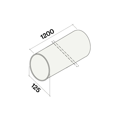 FALMEC tube rond rigide KACL.382