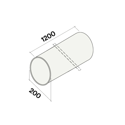 FALMEC tube rond rigide KACL.340
