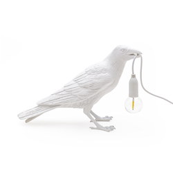 SELETTI lampe de table BIRD LAMP WAITING à LED