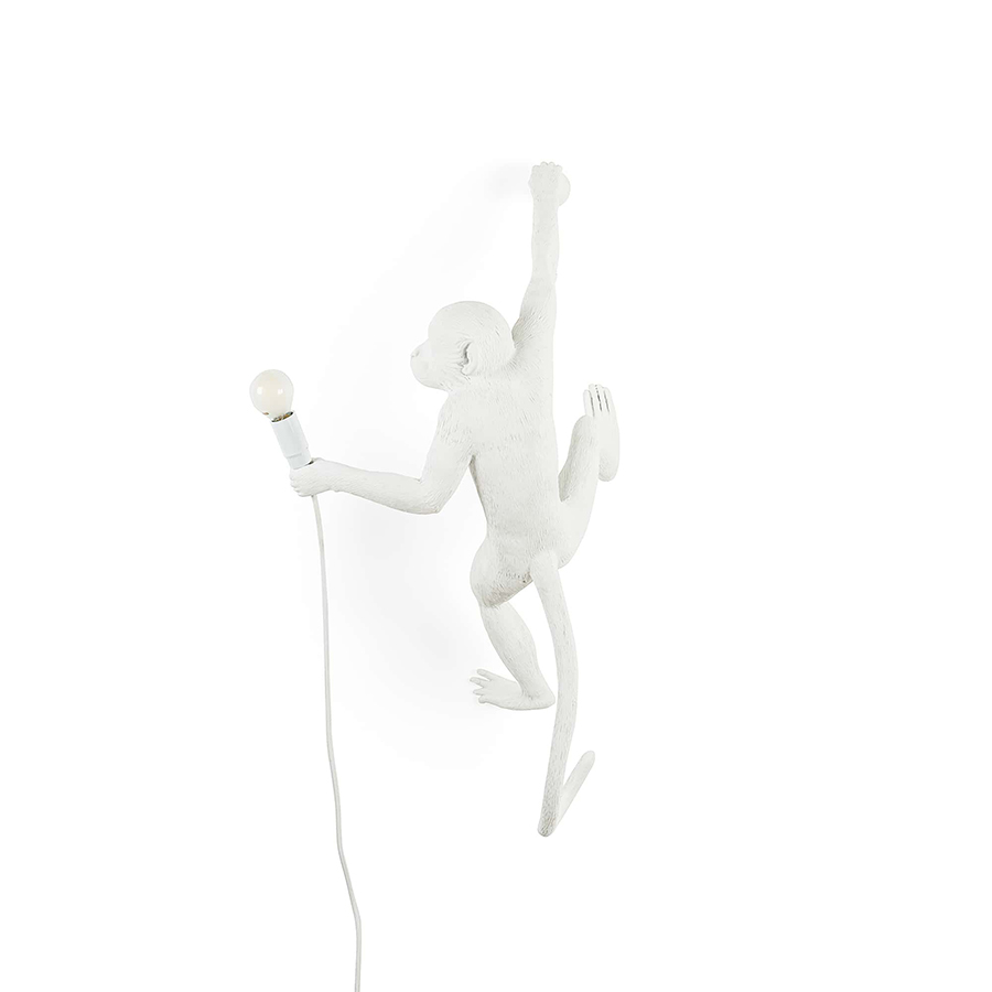 SELETTI lampe murale applique MONKEY LAMP à LED