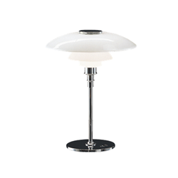 LOUIS POULSEN lampe de table PH 4 1/2 - 3 1/2 GLASS