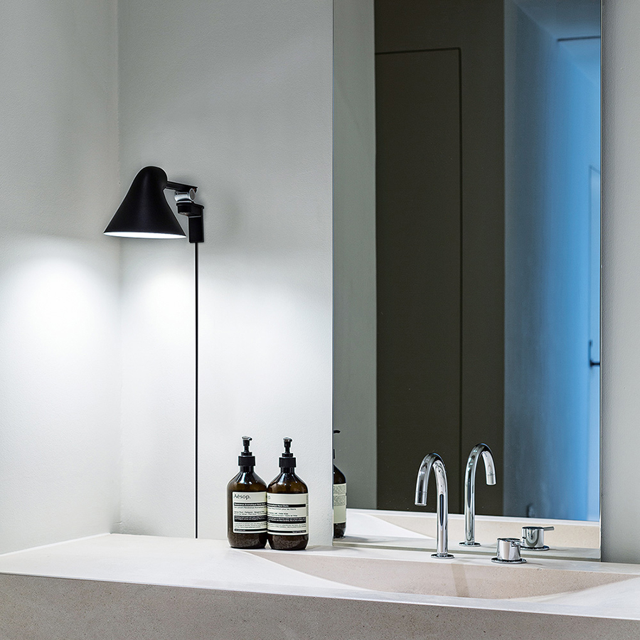 LOUIS POULSEN lampe murale applique NJP avec bras court