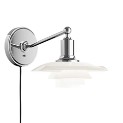 LOUIS POULSEN lampe murale applique PH 2/1 avec le câble de prise