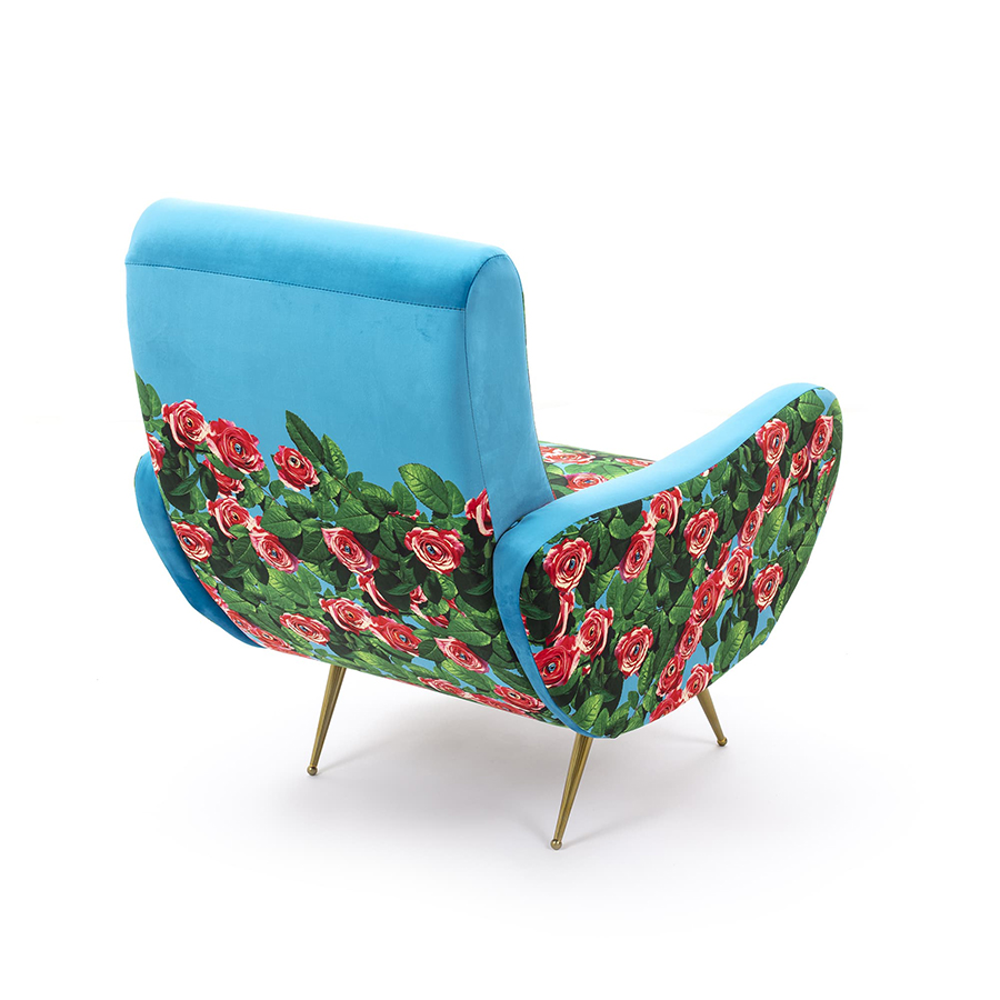 SELETTI fauteuil rembourré TOILETPAPER ARMCHAIR