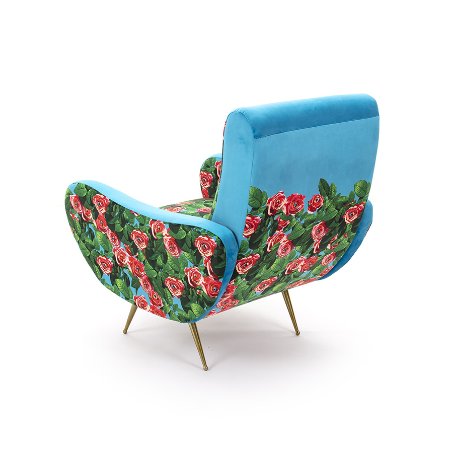 SELETTI fauteuil rembourré TOILETPAPER ARMCHAIR