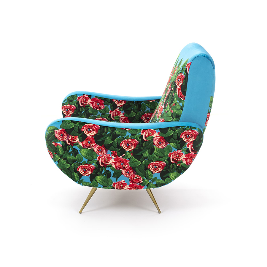 SELETTI fauteuil rembourré TOILETPAPER ARMCHAIR