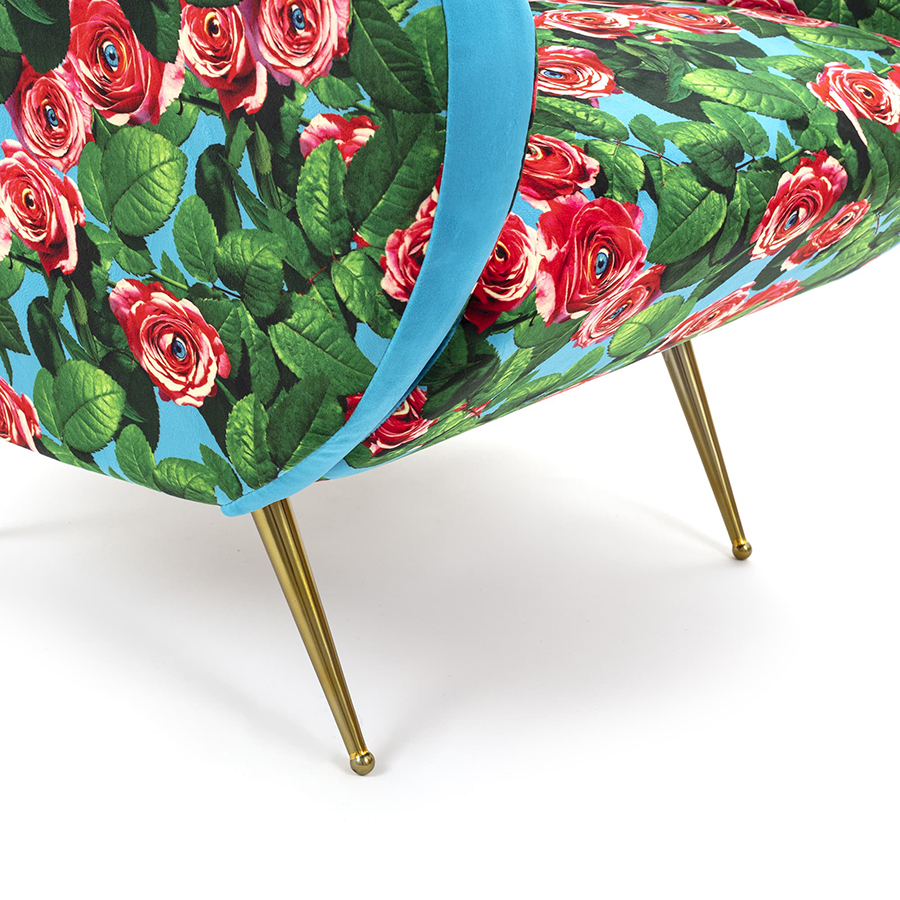 SELETTI fauteuil rembourré TOILETPAPER ARMCHAIR