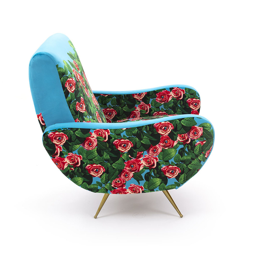 SELETTI fauteuil rembourré TOILETPAPER ARMCHAIR