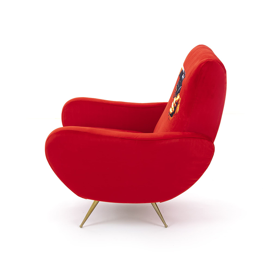 SELETTI fauteuil rembourré TOILETPAPER ARMCHAIR