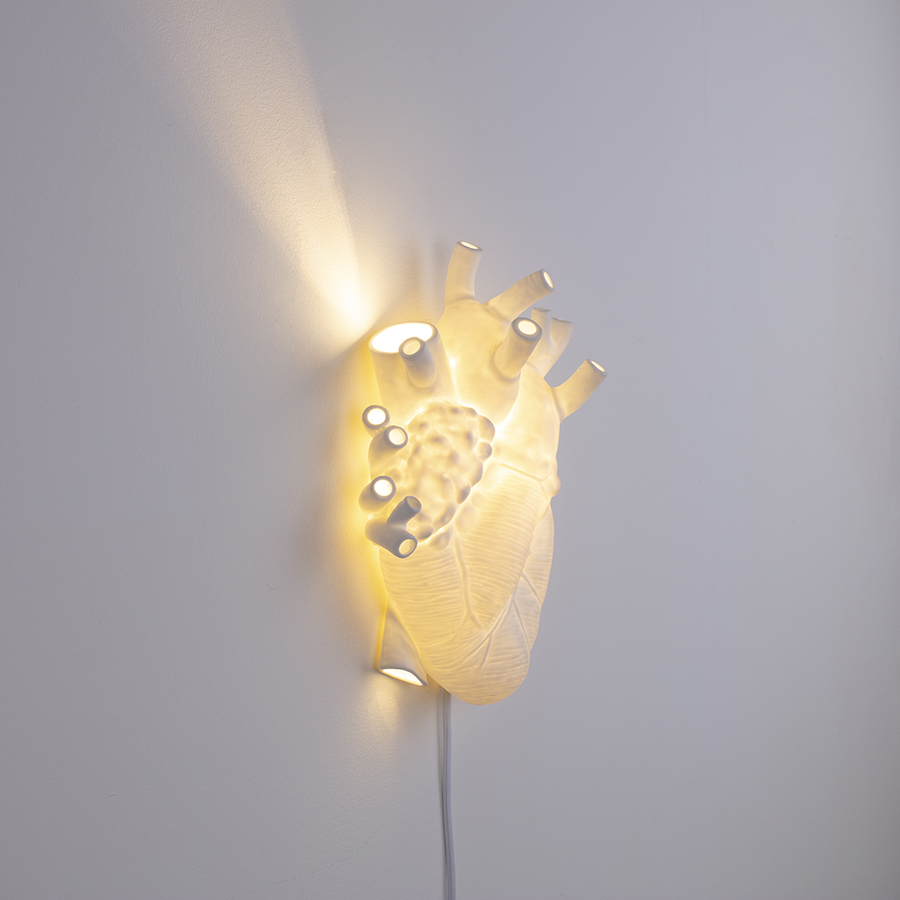 SELETTI lampe murale applique HEART LAMP