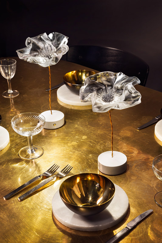 SLAMP lampe de table LAFLEUR BATTERY