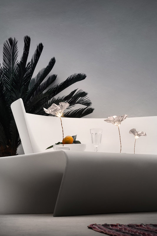 SLAMP lampe de table LAFLEUR BATTERY