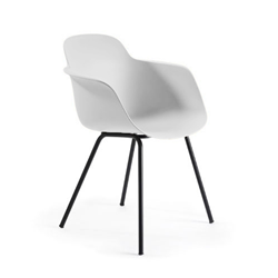 INFINITI set de 4 chaises avec accoudoirs SICLA 4 LEGS