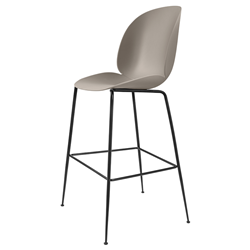 GUBI tabouret BEETLE BAR CHAIR base noire