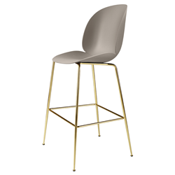 GUBI tabouret BEETLE BAR CHAIR base laiton