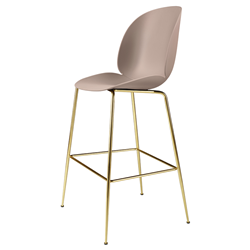 GUBI tabouret BEETLE BAR CHAIR base laiton