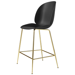 GUBI tabouret BEETLE COUNTER CHAIR base laiton