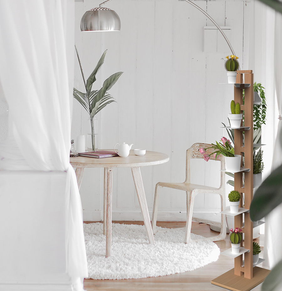 LE ZIE DI MILANO porte-plantes ZIA FLORA